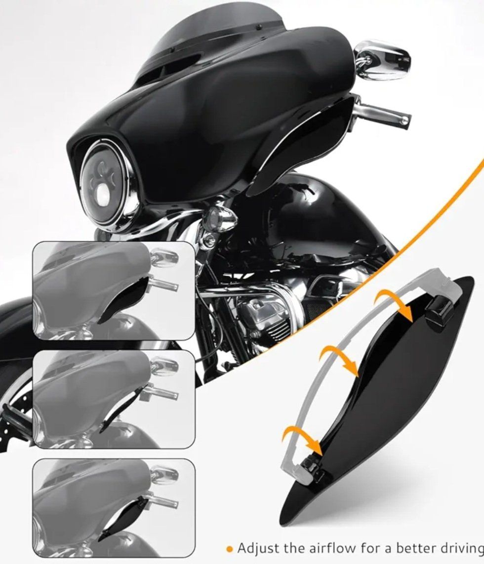 Harley-Davidson Alle Motorradersatzteile: HARLEY DAVIDSON STREET GLIDE SEITLICHE WINDABWEISER – Neu (gemäss Beschreibung) aus Reinach BL von vwbora75 3