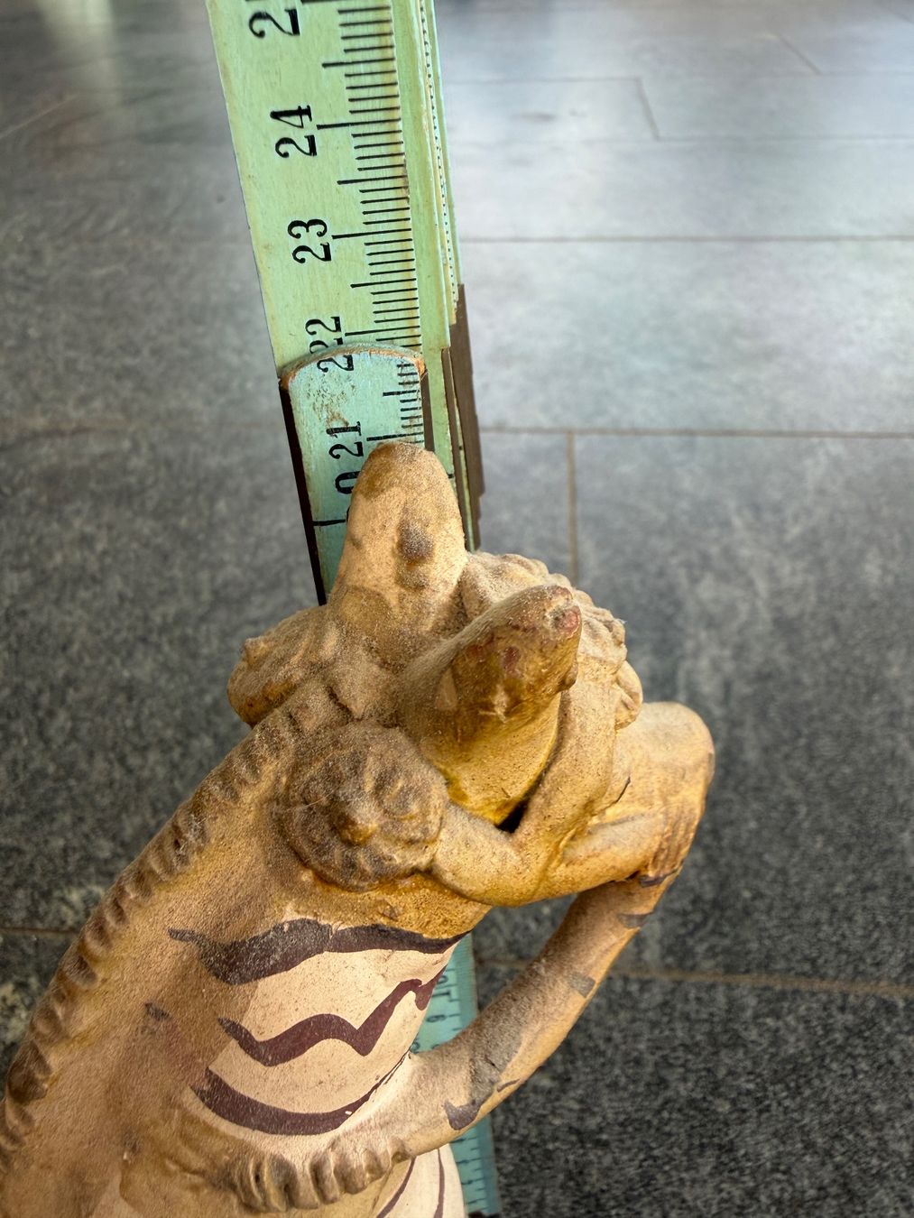 Statuette: Keramik Pferd & Stier/ Torito Pucara, Peru, Handarbeit – Usato da Otelfingen venduto da Markthalle_C 2
