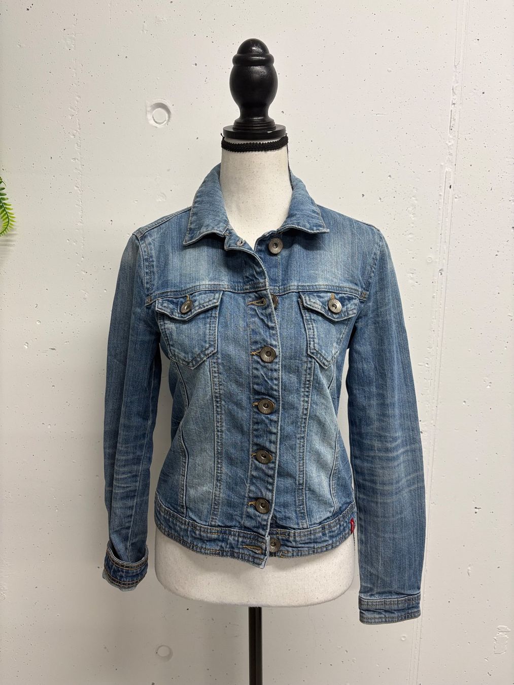 Esprit Jacken: Esprit EDC Jeansjacke Gr. S blau – Neu (gemäss Beschreibung) aus Regensdorf von secondchancefashion