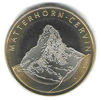 2004 Gedenkmünze Matterhorn