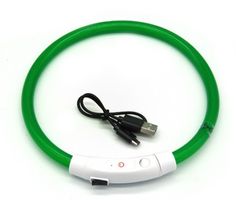Hundehalsband LED / Sicherheit und Sichtbarkeit im Dunkeln!