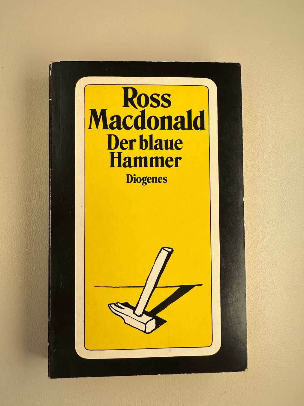 Libri: Ross Macdonald: Der blaue Hammer, Diogenes – Usato da Schmitten / FR venduto da Samsara169