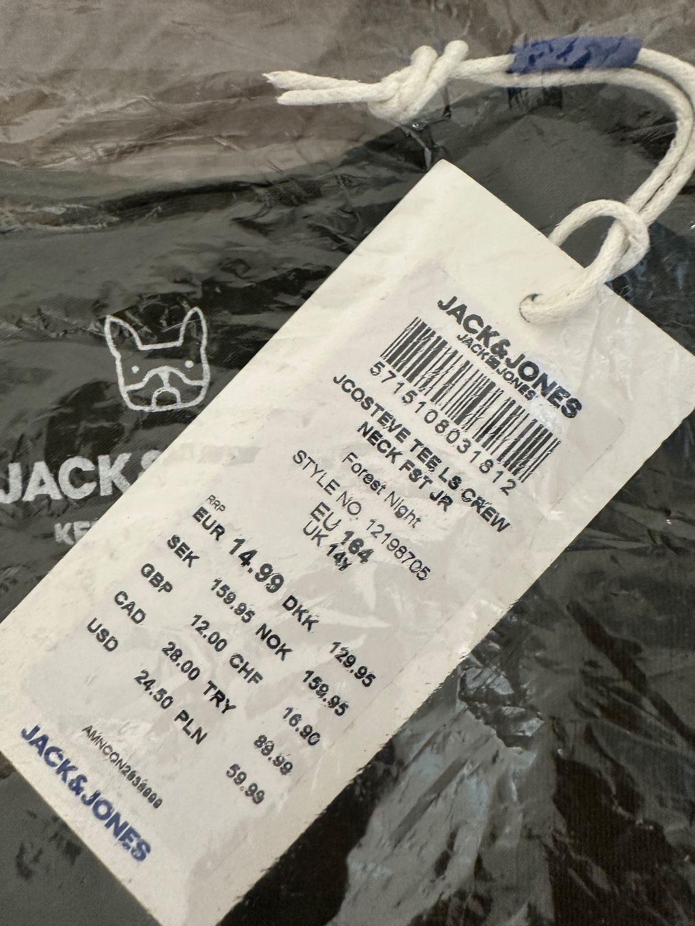 Jack & Jones Camicie, T-shirt & Polo: NEU Jack Jones Langarmshirt Grösse 164 – Usato da Brunnen venduto da annitime 1