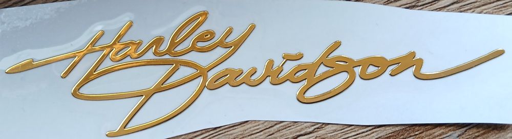 Sticker: Autocollant Harley Davidson en métal J024 – Nuovo e nell'imballaggio originale da Allens venduto da MADE.IN.ROCK.N.ROLL