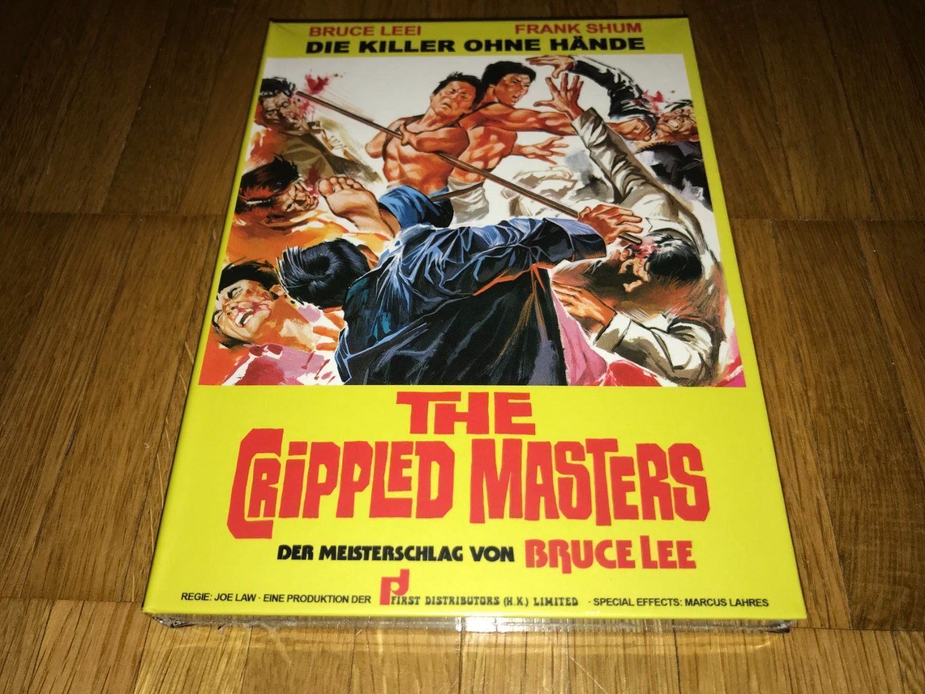 Tutti i DVDs: The Crippled Masters - MEDIABOOK - A - UNCUT – Nuovo e nell'imballaggio originale da Basel venduto da havsok