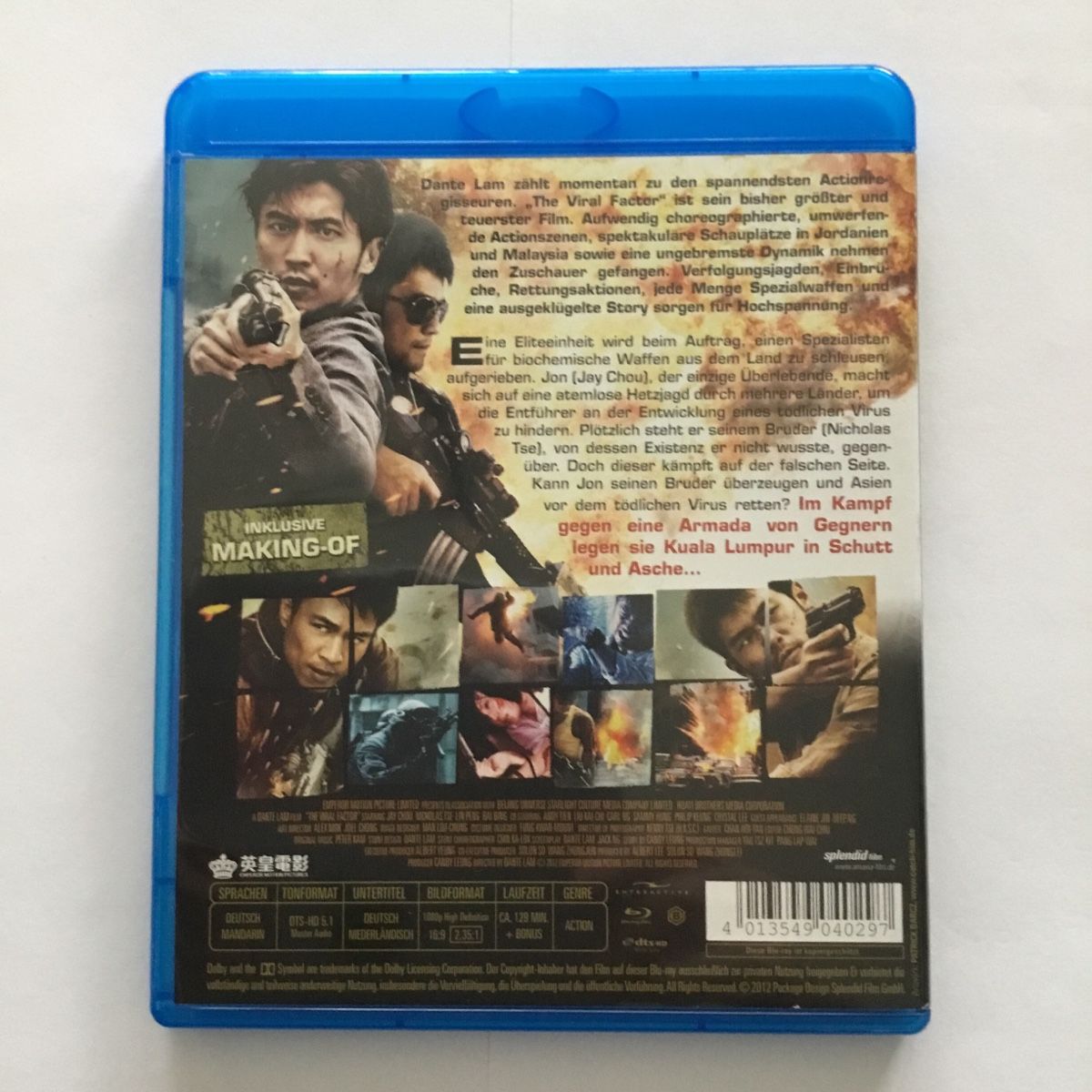 Tutti i DVDs: The Viral Factor Blu Ray Neu Wertig – Nuovo (secondo la descrizione) da Blauen venduto da berlingo65 1