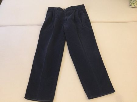 Herren Bundfalten Hose Grösse W 36 L 30