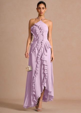 Ungetragenes Azazie Atelier Kleid Violett Grösse M
