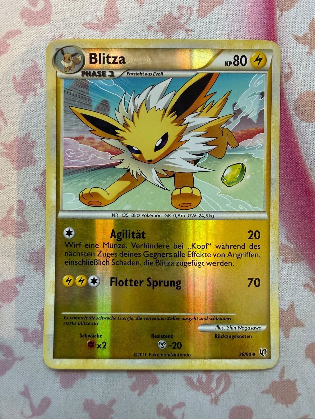 Pokémon Sammelbilder & Trading cards: Blitza Undaunted UD 28 ⚡Reverse Holo ⚡DE – Neu (gemäss Beschreibung) aus Arni AG von AtlasAlpha