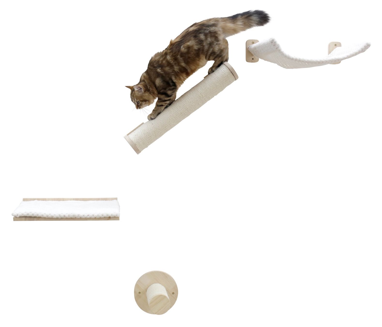 Pareti & prese d'arrampicata: Kerbl Pet Katzen Kletterwand Alps – Nuovo e nell'imballaggio originale da Lupfig venduto da T765RS 4
