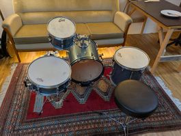 Ludwig Breakbeats Questlove Schlagzeug Azure Blue Sparkle