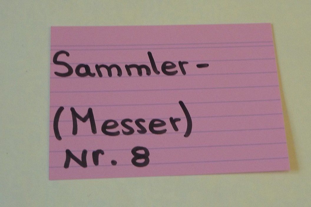 Accessori: Sammler-(Messer) Nr.8 – Usato da Bern venduto da bn1640 4