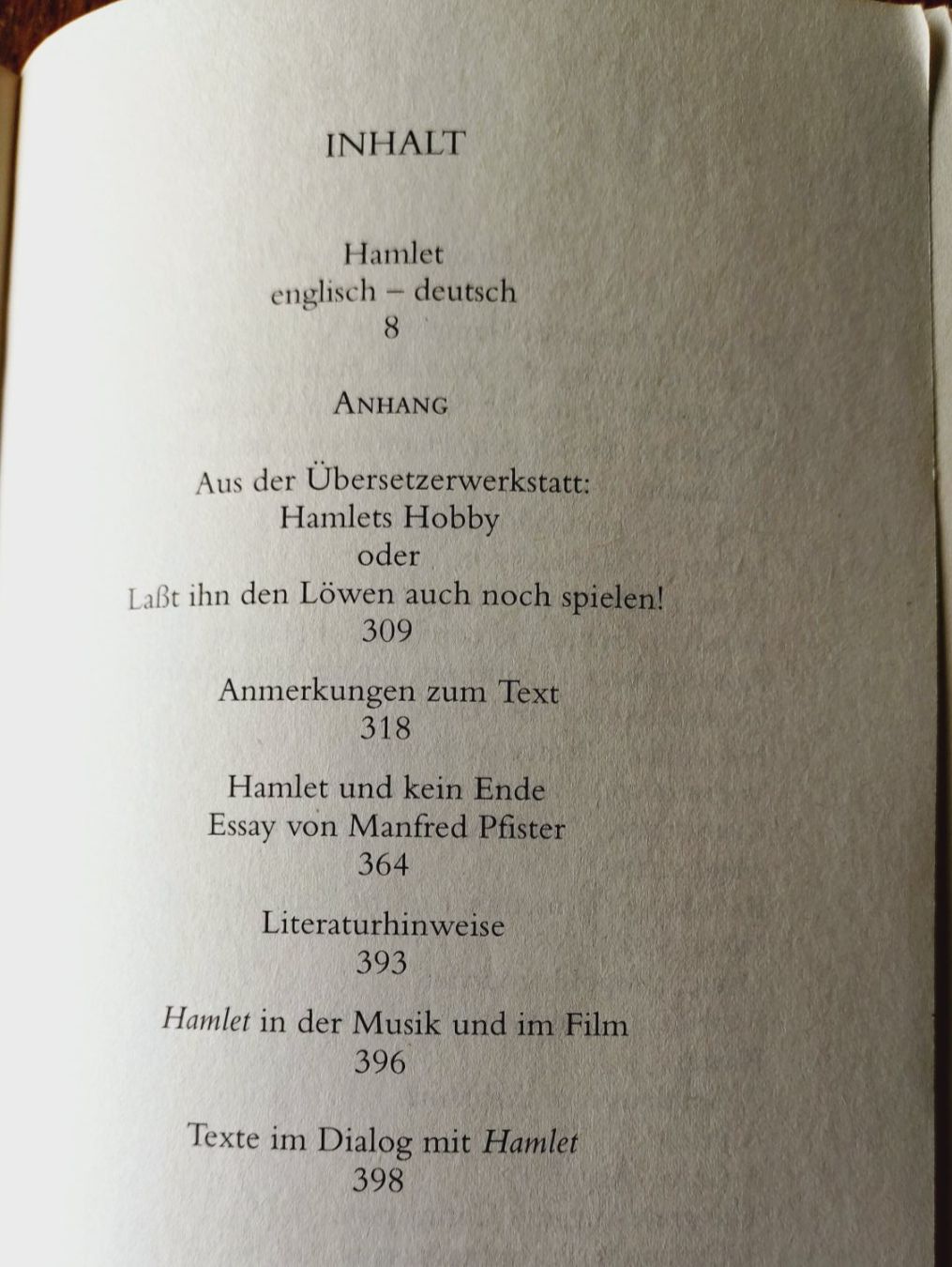 Libri: Shakespeare: Hamlet - Zweisprachige Ausgabe D/E – Usato da Uster venduto da Junipa 4