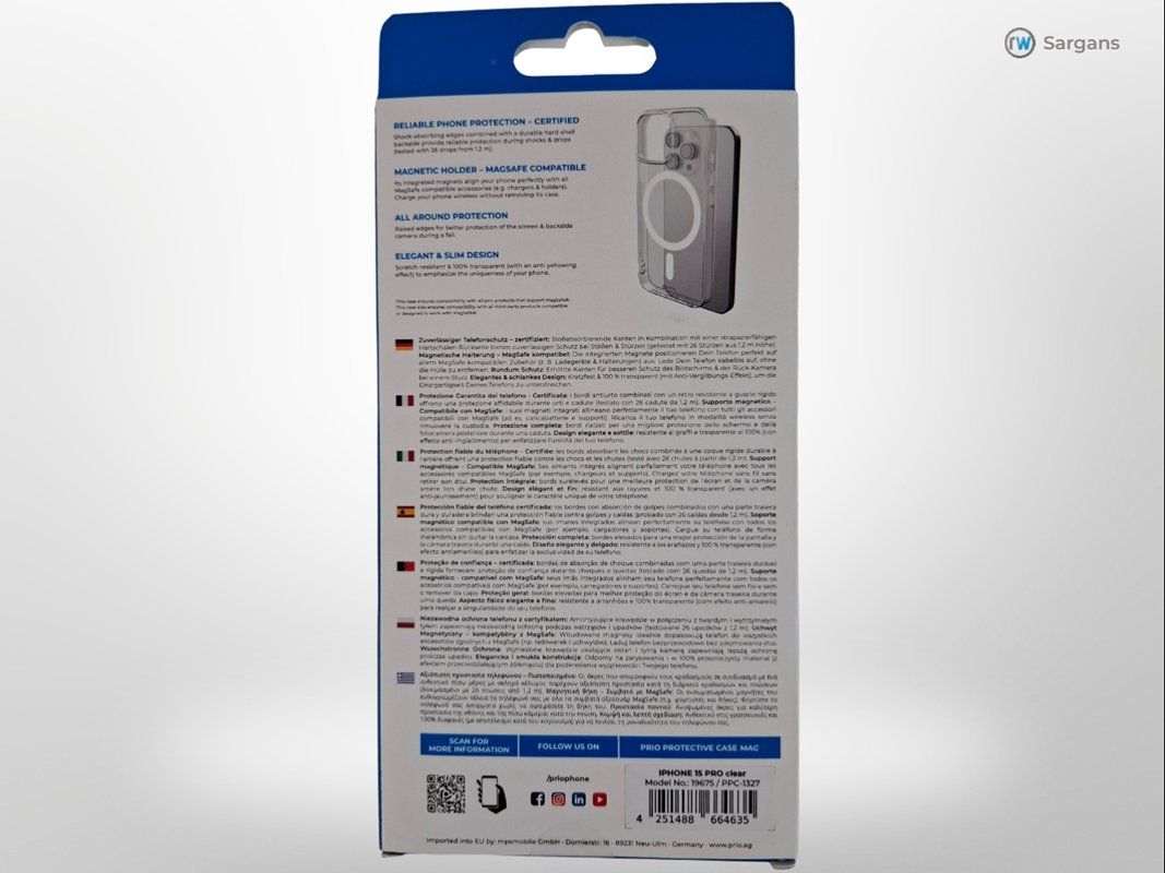 Cover & Protezioni schermo: PRIO Protective Case Mag, Handyhülle Iphone 15 Pro – Nuovo (secondo la descrizione) da Sargans venduto da Restwert_Sargans 2