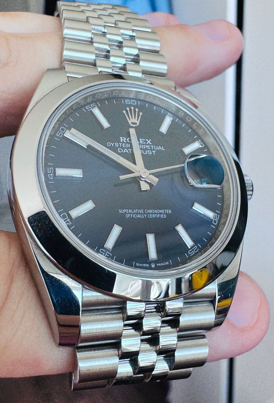 Rolex Orologi: Rolex Datejust 41 Blau Jubilee – Usato da Bäch SZ venduto da Samuelbrown 1