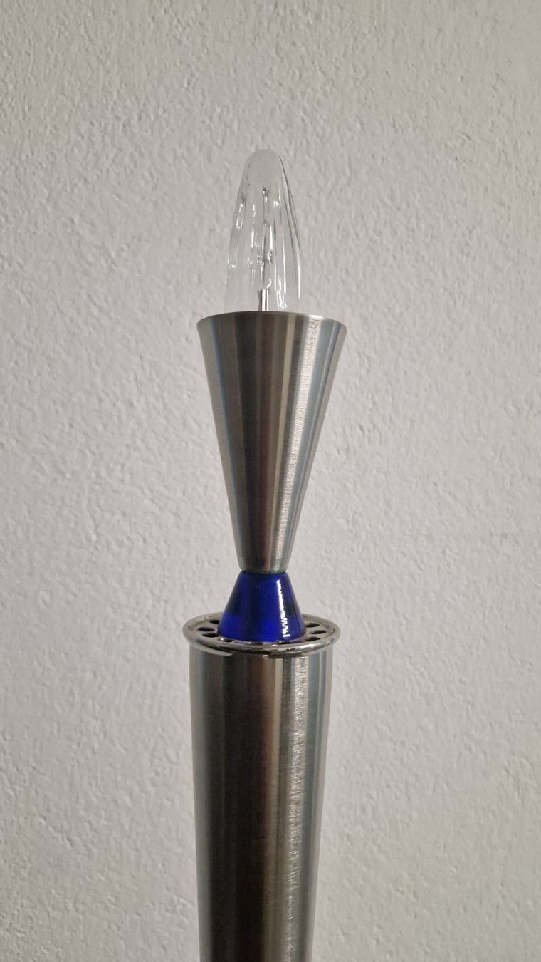 Lampade: Stehlampe Fackel Design – Usato da Zürich venduto da anna.caterina 6