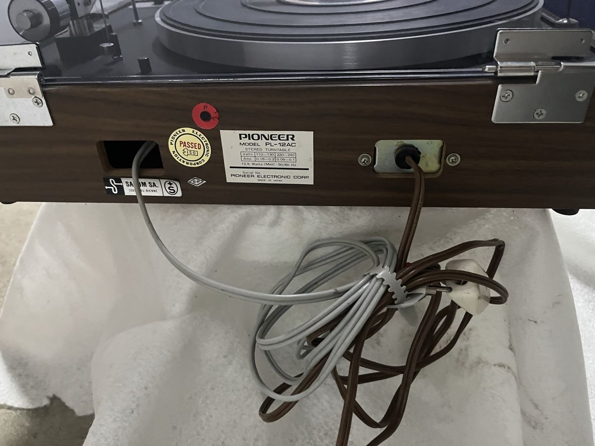 Pioneer Giradischi: Pioneer PL-12AC Classie Audio – Usato da Bettlach venduto da mehr86 3