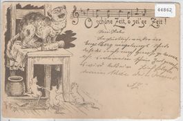 Katzen und Mäuse - O schöne Zeit, o sel'ge Zeit! 1898