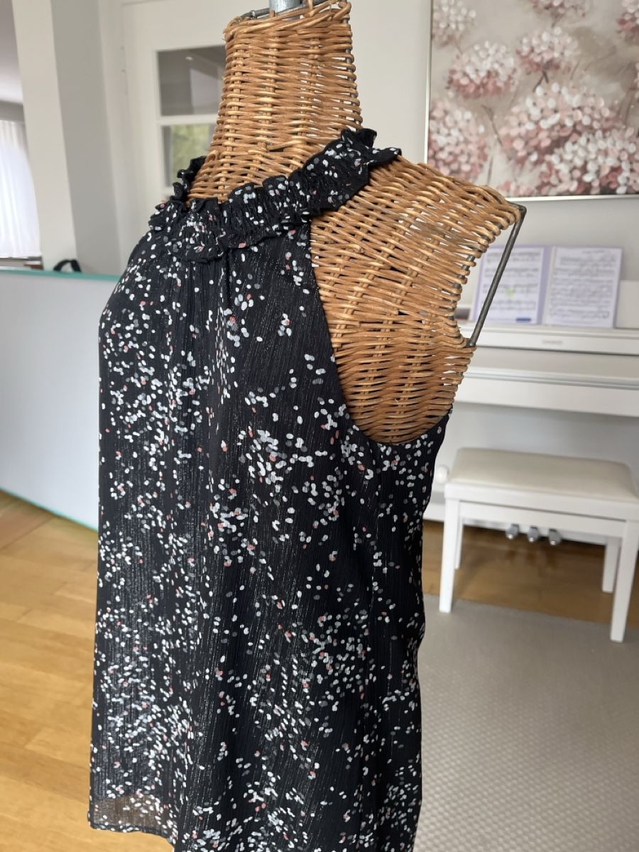 Esprit Top: Sommer-Top mit Punkte-Muster, Esprit, XS – Usato da Solothurn venduto da Bobesch08 2