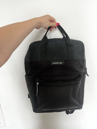 Rucksack Kapten & Son schwarz guter Zustand