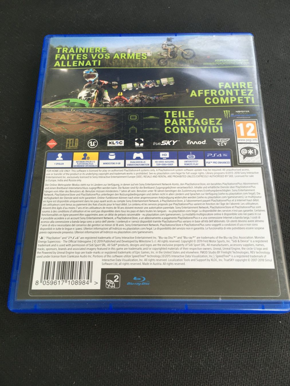 Sony Giochi: Monster Supercross 2 - Playstation 4 / PS4 – Usato da St.Gallen venduto da MedienJoe 2