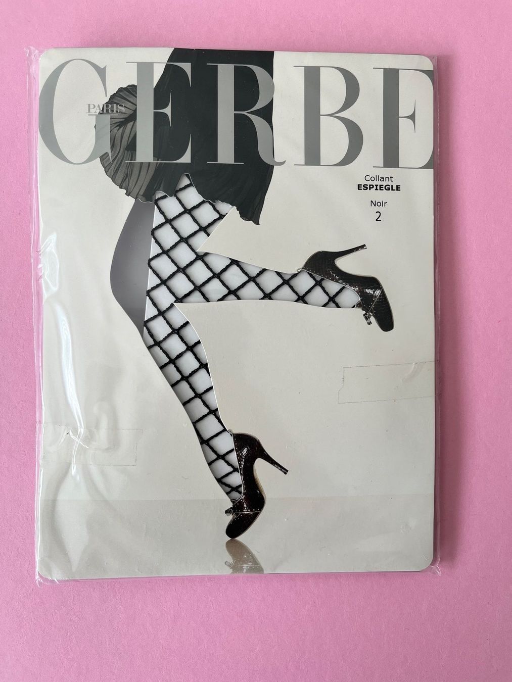 Calze & Collant: GERBE, Netzstrumpfhose ESPIEGLE, Gr. S (2), Farbe Schwarz – Nuovo e nell'imballaggio originale da Rudolfstetten venduto da gst_g7xl 3