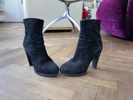 Bottines daim Sergio Rossi