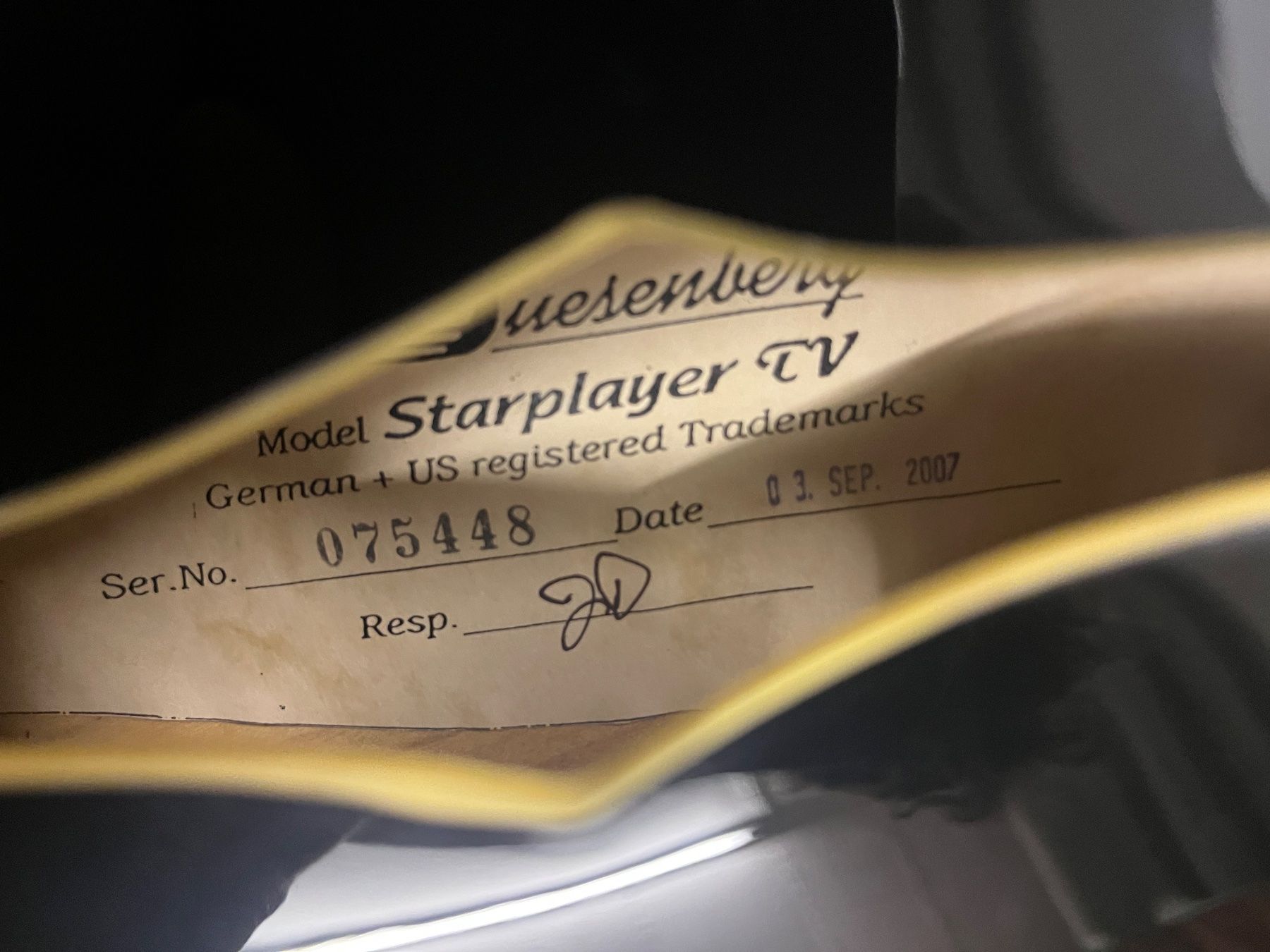 Düsenberg Musikinstrumente: Duesenberg Starplayer TV – Gebraucht aus Winterthur von yelling_at_cloud 1