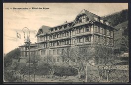 AK Baumaroche, Hotel des Alpes
