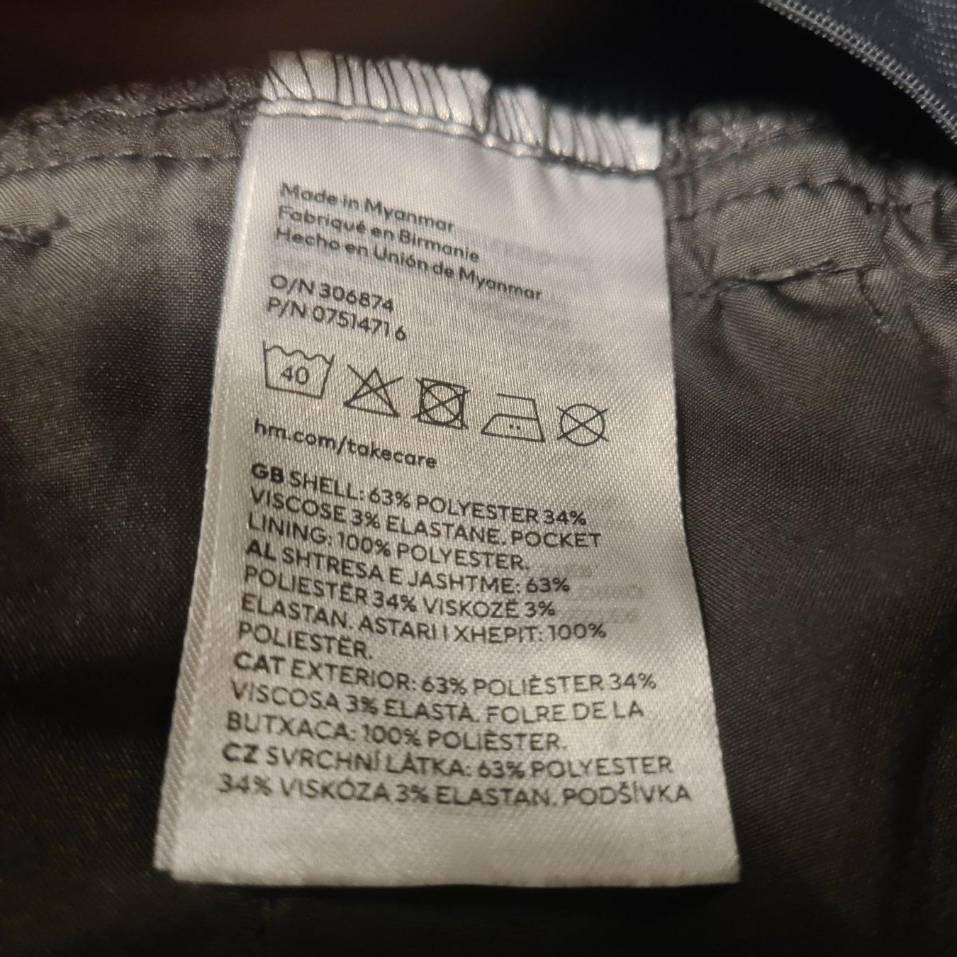 H&M Pantaloni: hose grau gr 38 – Nuovo (secondo la descrizione) da zürich venduto da janjaz 3