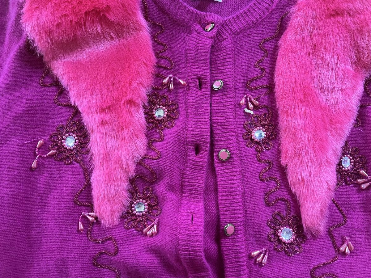 Giacche: Pink Cardigan aus Wolle – Usato da Zürich venduto da cat_rsn7 1