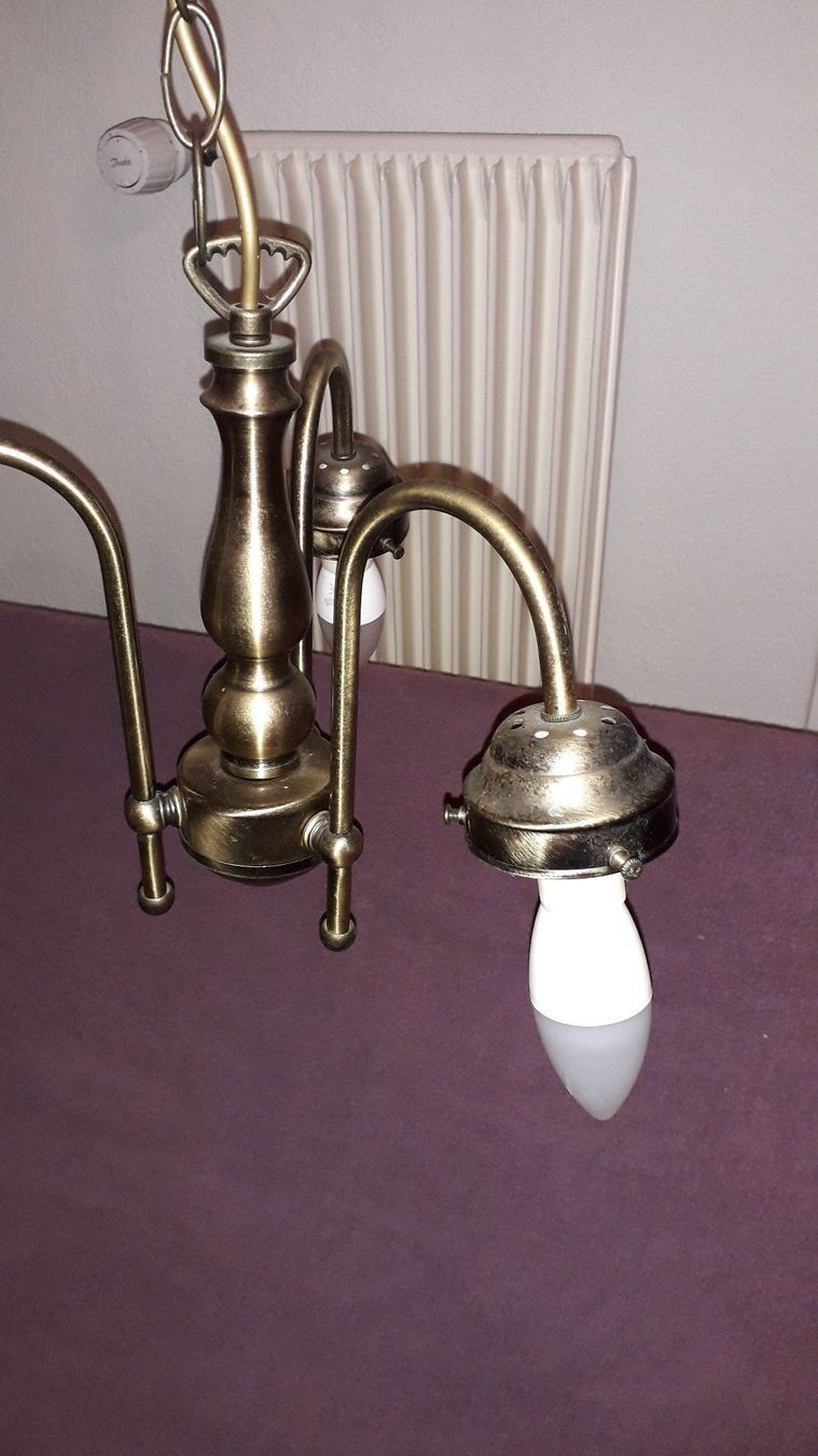 Kronleuchter & Deckenlampen: Jugenstil-Decken-Lampe mit neuw. Stromkabel – Gebraucht aus Däniken SO von Sparfuchs0815 6