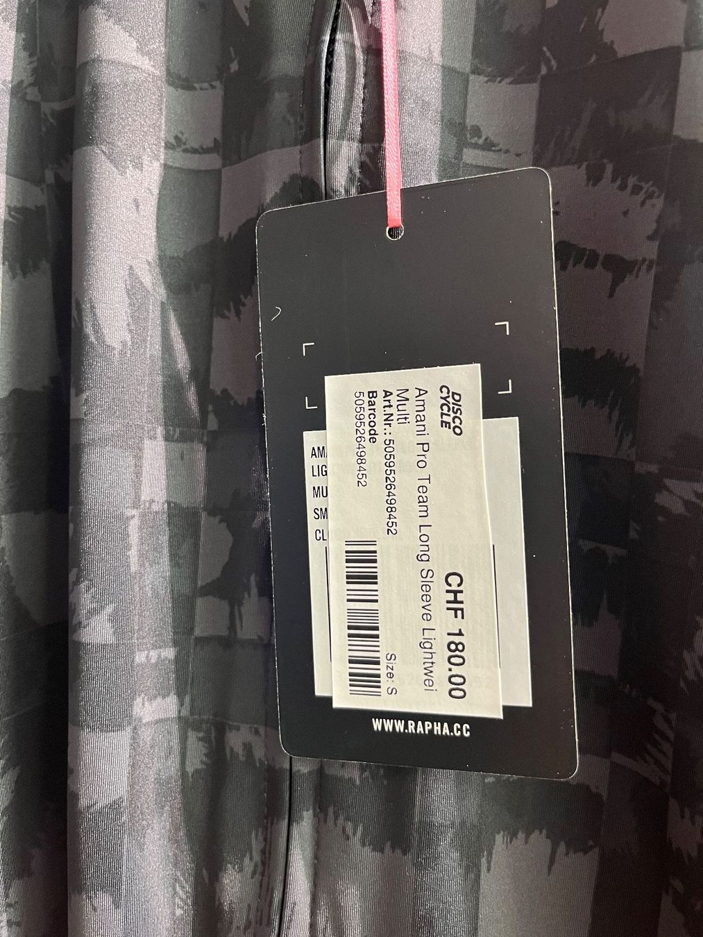Rapha Canottiere & Pantaloni: % Rapha - Men's AMANI Lightweight Longsleeve Jersey, S – Nuovo e nell'imballaggio originale da Bern venduto da Disco_Cycle 2