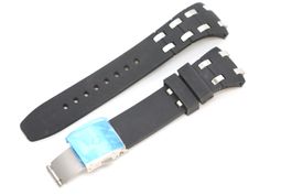 Swiss Military Kautschukband 23mm mit Faltschliesse