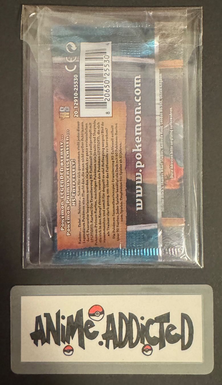 Pokémon Carte collezionabili: Pokémon HS Entfesselt / Unleashed Booster DE – Nuovo e nell'imballaggio originale da Ostermundigen venduto da Anime.Addicted 1