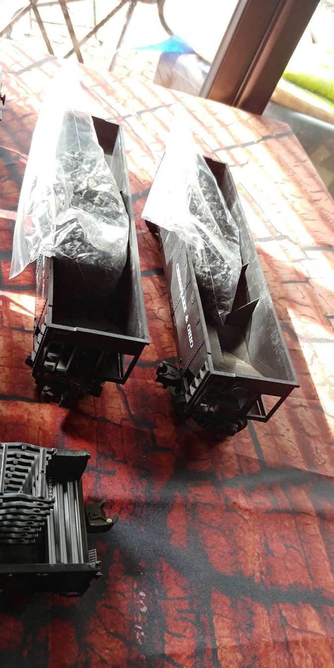 Lionel Modellini di ferrovie: Lionel Dampflok mit div. Güterwagen O – Usato da Waltenschwil venduto da Ardnas007 6
