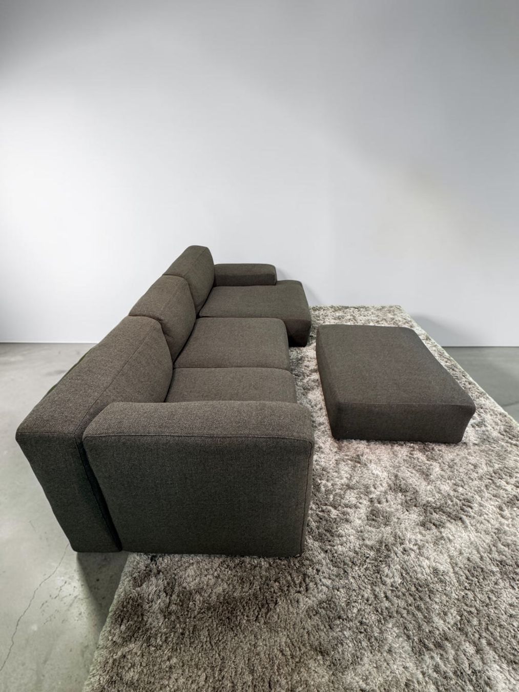 Cassina Divani: Cassina Mex Cube Grau Sofa von Piero Lissoni – Usato da Fehraltorf venduto da Sofalab.swiss 4