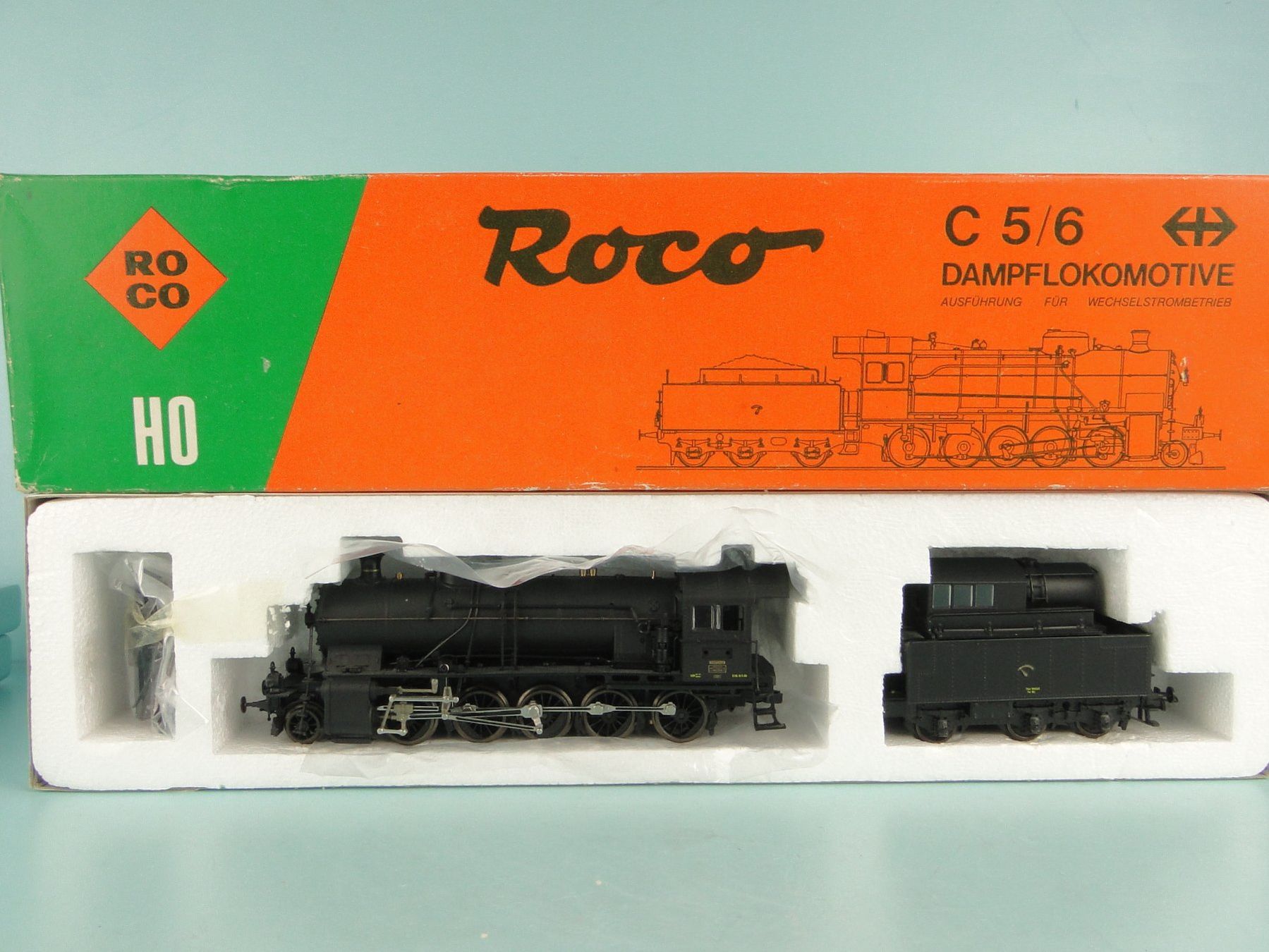 Roco Modellini di ferrovie: ROCO 14111A SBB C 5/6, AC – Usato da Bülach venduto da cann11 9