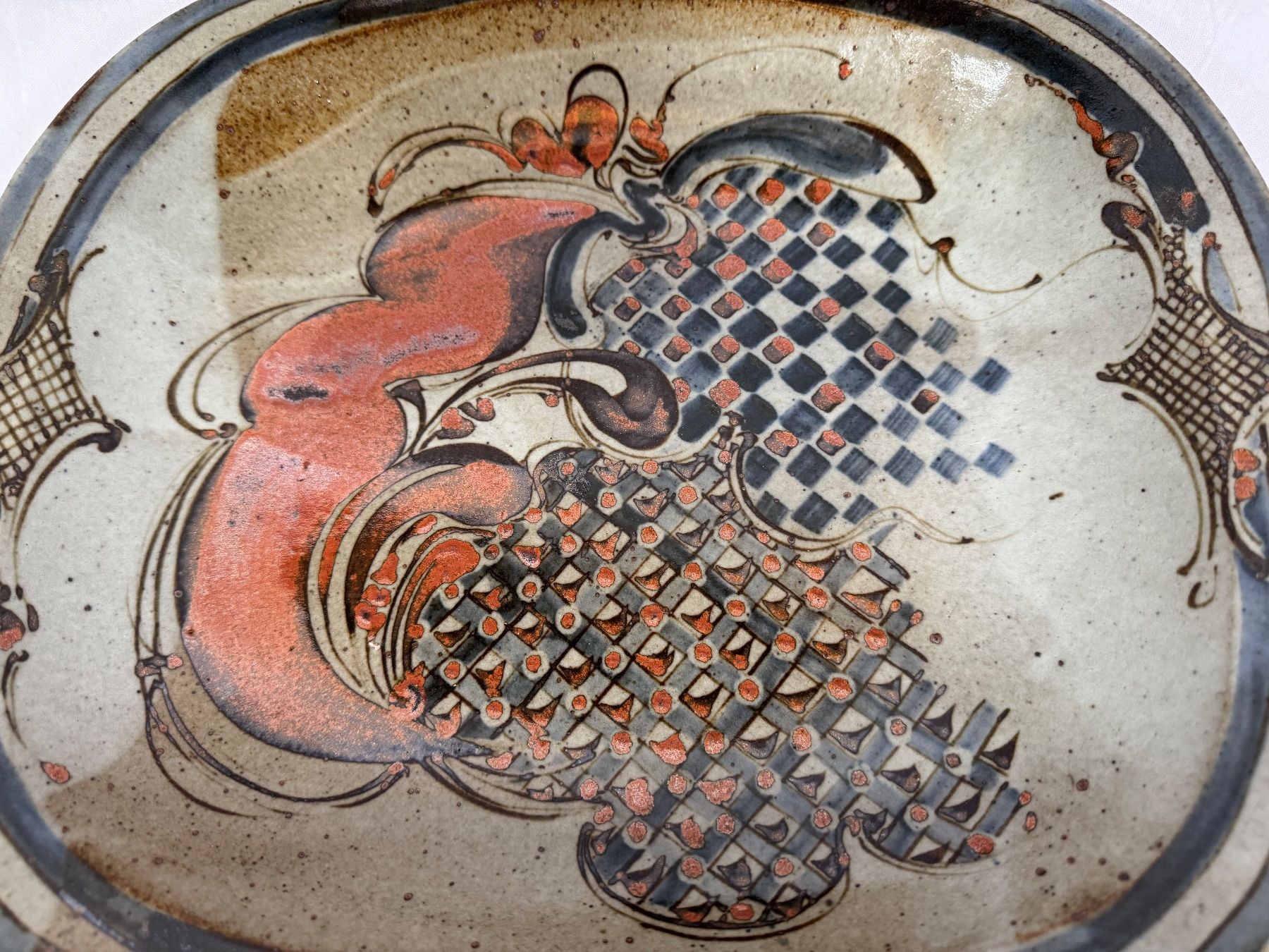 Piatti di portata: Vintage plat ARPOT Claude Crousaz – Usato da GRAND - LANCY venduto da petitpain67 3