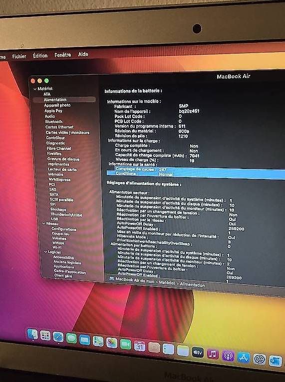 Apple Notebooks: MacBook Air i5 |4 Go RAM | SSD 256Go – Gebraucht aus Renens VD von MTD2211 8