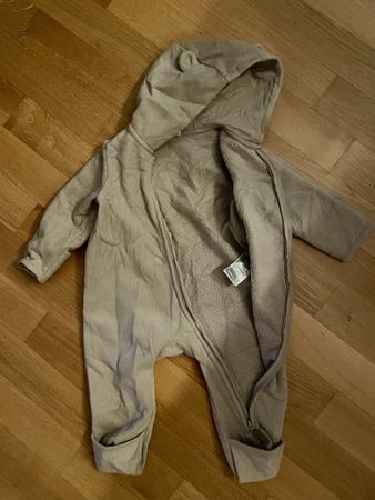 Zwei Baby Overalls mit Öhrchen, Grösse 68