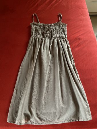 Sommerkleid beige Grösse S/36 zu verkaufen