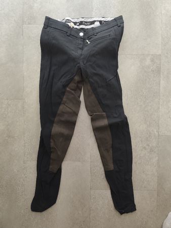 Pikeur Reithose, Grösse 38, schwarz-braun