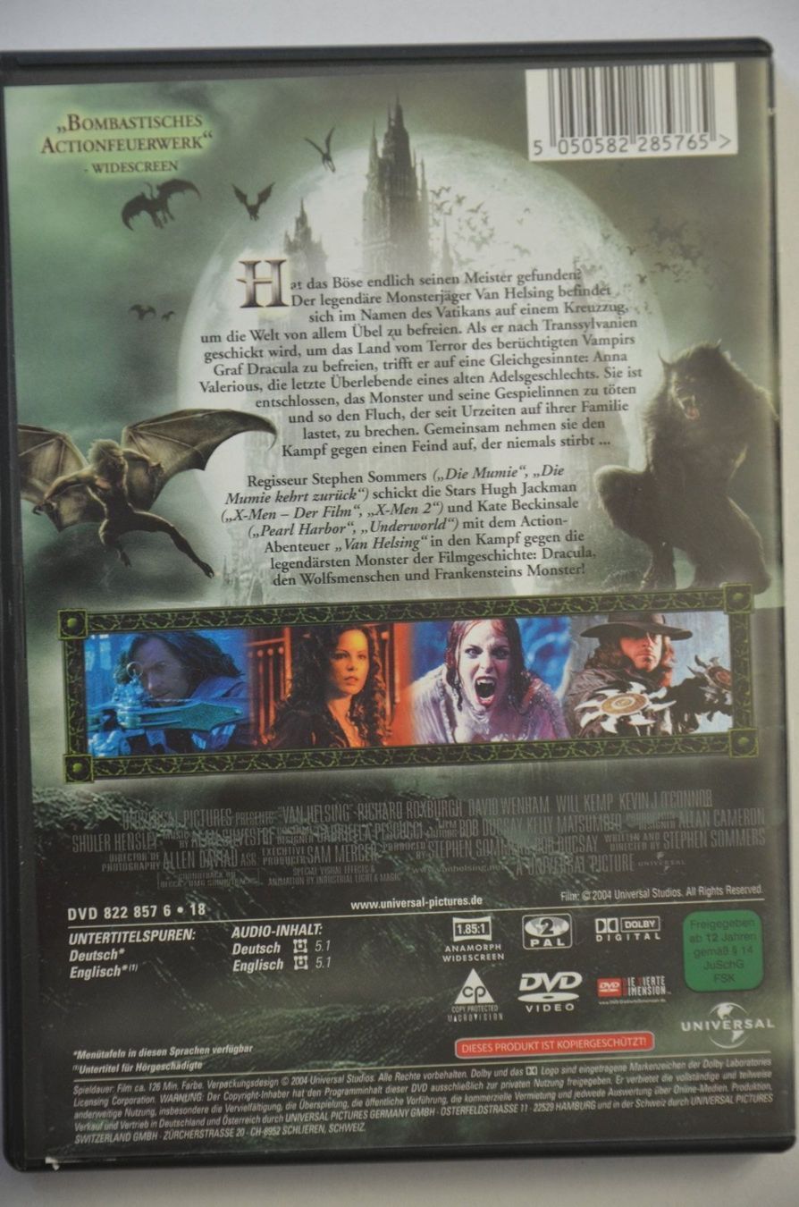 Alle DVDs: Van Helsing – Neu (gemäss Beschreibung) aus Wetzikon ZH von bausie 1
