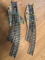 2x Märklin Bogenweiche