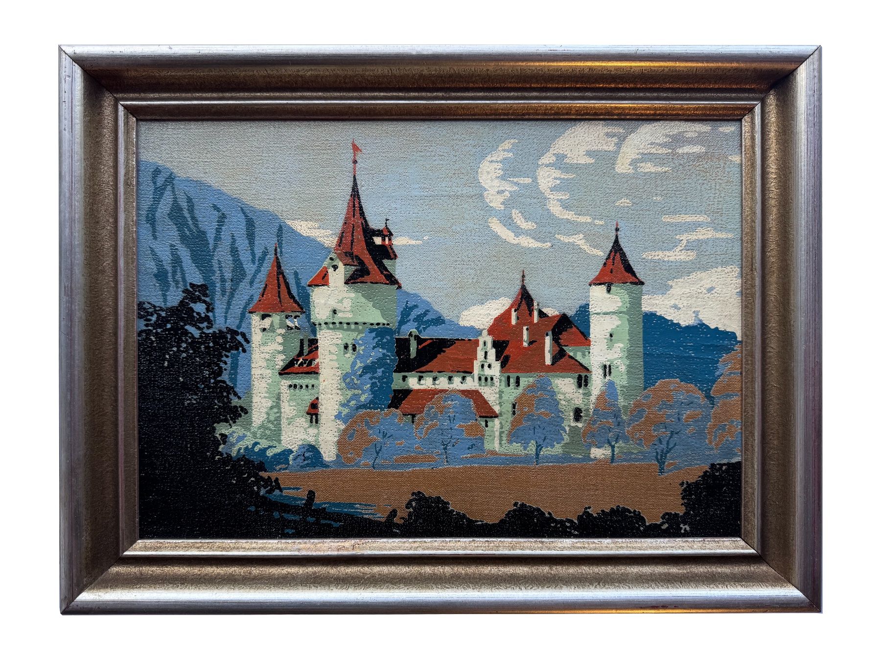 Dipinti: Schloss Marschlins Landquart / Igis GR – Usato da Domat/Ems venduto da ren_5859