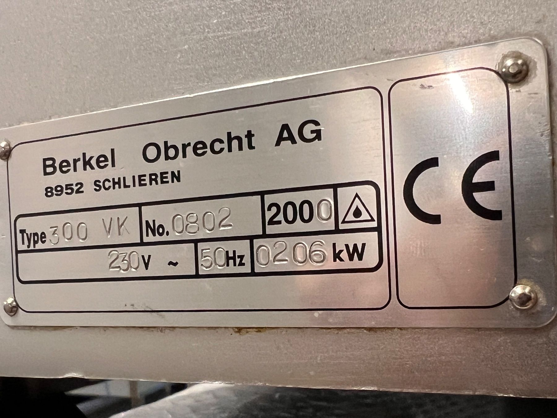 Berkel Küchengeräte: BERKEL 300VK Trancheuse – Gebraucht aus Biel/Bienne von Jomazi 8