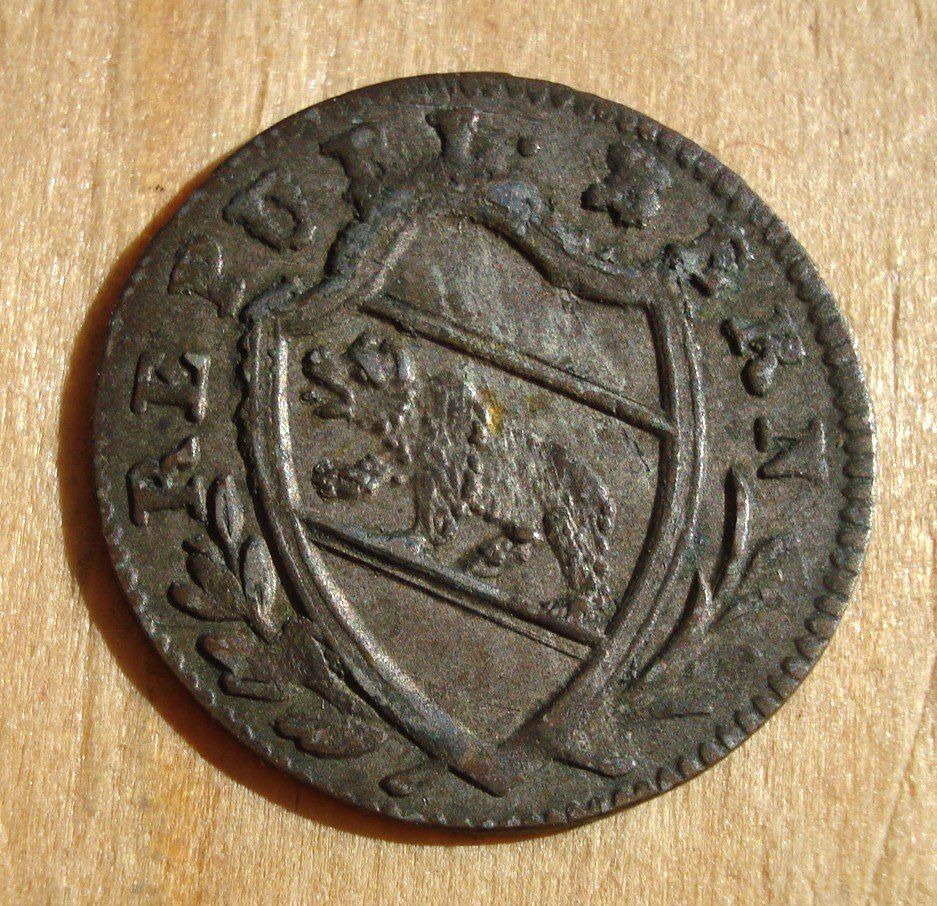 Tutti le monete: (D3) Bern 1 Rappen 1836 – Usato da Erlach venduto da Net-Coins