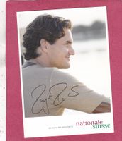 Werbekarte Nationale Suisse Roger Federer