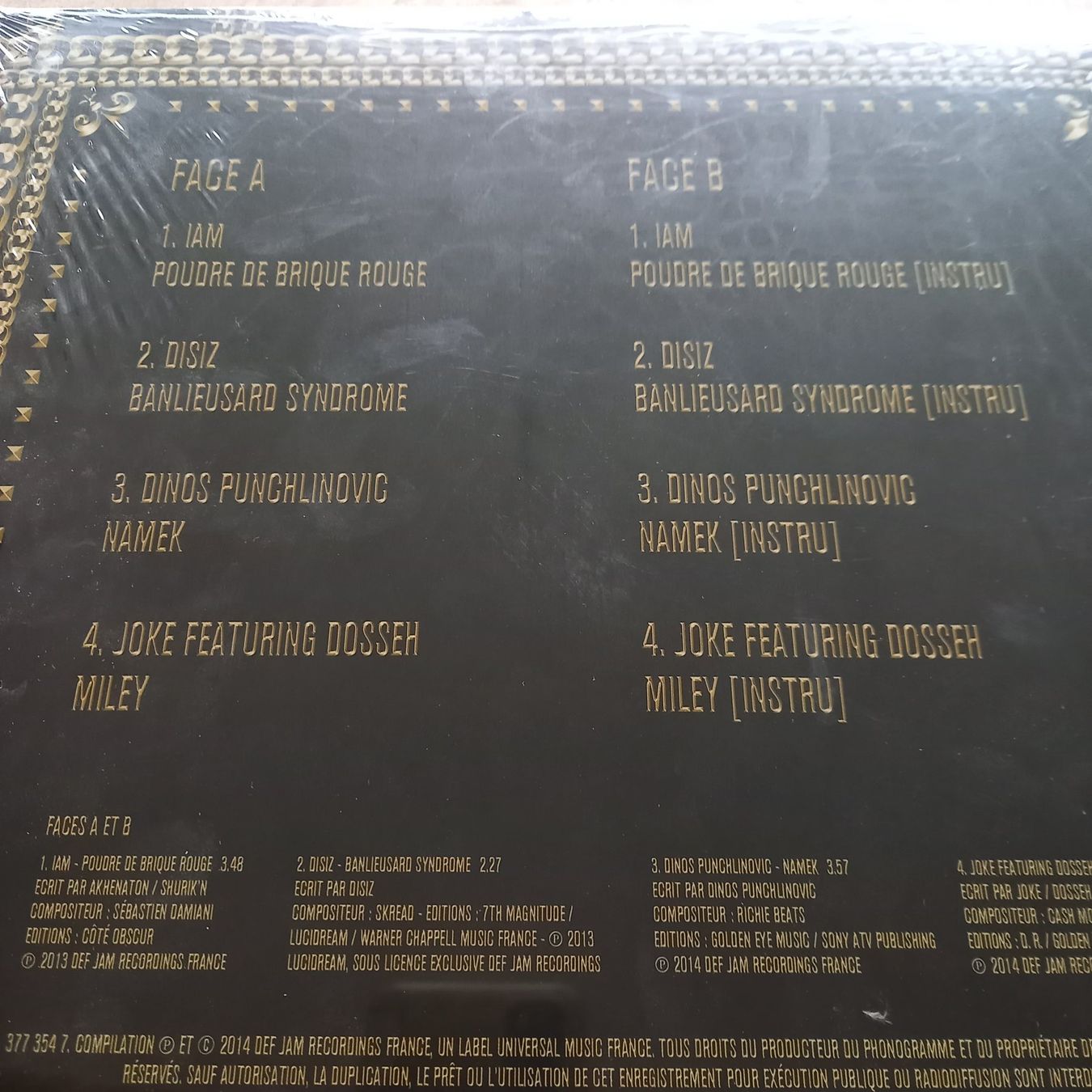 Dischi in vinile: Def Jam Recordings France Compilation EP, FR-2014 – Usato da münchenstein venduto da karl_heinz_krasser 1